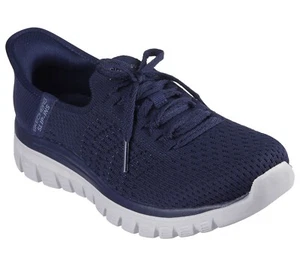 Skechers Women's Slip-ins Graceful First Blush Sneakers Shoes Style 100736 - Picture 1 of 11