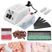 Nagelfräser elektrische Profi 20000 U/min Nagelfeile Maniküre Weiß