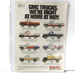 Vintage 1983 Chevy Truck Ad Paper Advertisement Original 25 Years of Trucks G233 - Picture 1 of 2