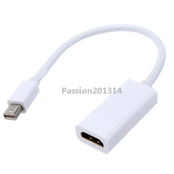 nEW DisplayPort Mini DP to HDMI Adapter Cable Cord for MacBook Pro iMac Air - Image 1 of 1