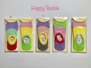 10 Paar modische tief geschnittene mehrfarbige trendige Damensocken - Bild 1 von 1