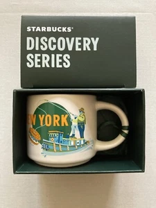 Starbucks NEW YORK Discovery Series Collectible ORNAMENT Expresso Mini Mug 2 oz - Picture 1 of 4
