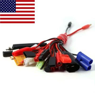 19 Different Plugs 19in 1 RC Lipo Battery Multi Charging Lead Adapter Cable Wire - Image 1 of 4