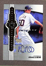 2007 Upper Deck Ultimate Collection Signatures #103 Andrew Miller RC Auto #/299