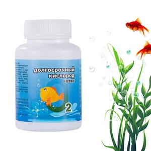 2pcs Oxygen Tablets Provides Oxygen In Aquariums&Fish Transport Bag Fish Farming - Foto 1 di 11