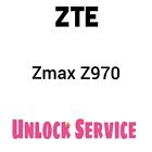 Zte Zmax Z970 Remote Unlock Service