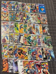 Superman Lot 112 Comics No Doubles !! From 51-216 Complete Your Run!! 1991 - Picture 1 of 23
