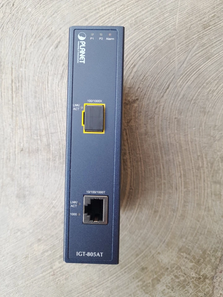 Planet media converter RJ-45 / SFP IGT-805AT - Immagine 1 di 2