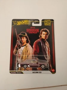 HOT WHEELS PREMIUM 2025 POP CULTURE STRANGER THINGS 1983 BMW 733i  - Picture 1 of 3