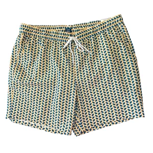 Pantaloncini da bagno George All Guy sopra il ginocchio XL 40-42 UPF50 fodera slip rete asciugatura rapida - Foto 1 di 16