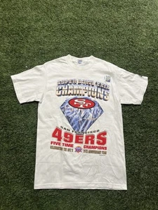 Vtg 1994 Starter San Francisco 49rs Super Bowl Champion Diamond Medium BRAND NEW - Picture 1 of 7