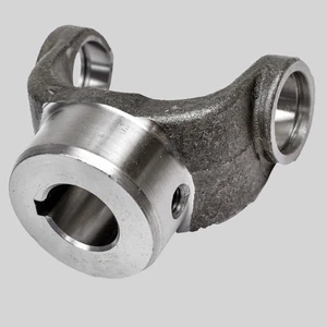 1310 Series Driveshaft End Yoke PTO 1" Round Bore .250 Key 2-4-473 - Picture 1 of 2
