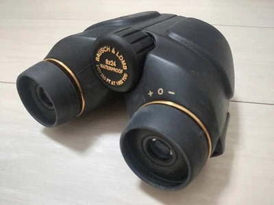 Old model BAUSCH & LOMB binoculars 8X24 Waterproof function display Unused great - Image 1 of 4
