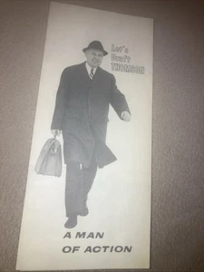 1970’s NH Campaign Mel Thomson Governor Re-election Republican Political Flyer - Bild 1 von 4
