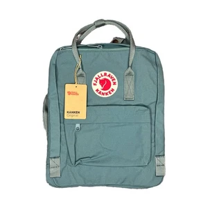 Bolso Mochila Clásico Fjallraven Kanken Verde Escarcha 23510 664 NUEVO - Imagen 1 de 4