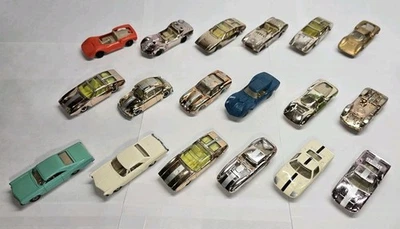 (18) Aurora SpeedLine Cigar Box Ferrari GT Cobra Mako Shark VW Mangusta McLaren  - Image 1 of 4