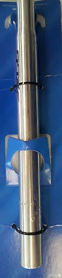 BICYCLE BIKE ALLOY SEAT POST  25.6mm x 300mm Pillar Seatpost 25.6 x 300mm silver - Image 1 of 2
