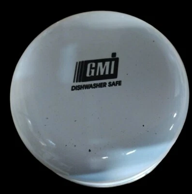 Винтажная цветочная белая цветочная столовая посуда GMI кухонная чаша сейф для посудомоечной машины - Изображение 1 из 3