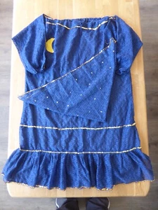 Kostüm / Faschingskostüm / Tänzerin / Orient / Gr. L / Kleid / Polyester / blau - Bild 1 von 1