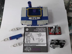 Transformers 40th Anniversary SOUNDWAVE with LASERBEAK & RAVAGE G1 Retro ! - Picture 1 of 23