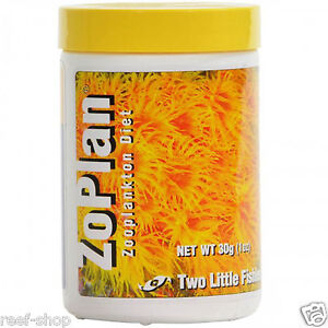 Two Little Fishies ZoPlan 30 gram Advanced ZooPlankton Food for Live Corals
