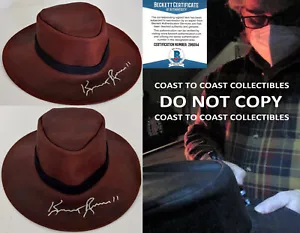 Cappello da cowboy Kurt Russell Wyatt Earp Tombstone attore firmato autografo COA, prova - Foto 1 di 7