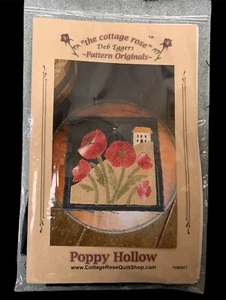 Poppy Hollow The Cottage Rose Deb Eggers Quilt Pattern Plus Fabric TCR2471 - Picture 1 of 2