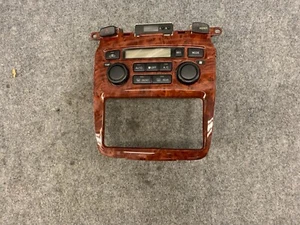 04-07 Toyota Highlander Digital Climate Control OEM Woodgrain 84010-48250 Used - Picture 1 of 10