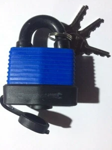 WETTER BESTÄNDIGES VORHÄNGESCHLOSS VORHANGSCHLOSS SCHLOSS OUTDOOR PADLOCK 54MM - Bild 1 von 4