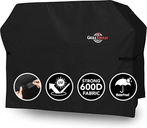Heavy Duty BBQ Grill Cover for Outdoor Grill – Waterproof, Weather Resistant, UV - Picture 1 of 12