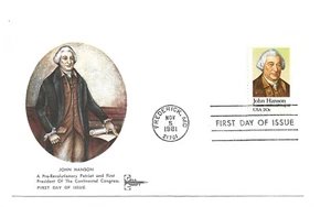 1941 John Hanson, GillCraft FDC - Picture 1 of 1