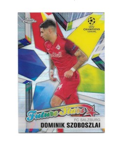 Dominik Szoboszlai 2022 Topps Chrome Soccer Future Stars Refractor #FS-DS