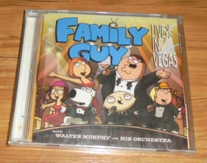 Family Guy Live in Vegas CD and DVD with Seth McFarlan and Walter Murphy 2005 - Imagen 1 de 4
