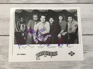 Foto autografiada firmada carrete de pez grande Ska sin certificado de autenticidad a - Imagen 1 de 1