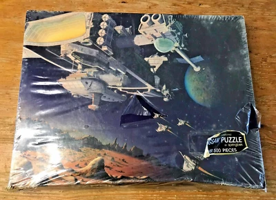 Space Gypsies Jigsaw Puzzle New Sealed 1975 Springbok Damaged Box 500 Pieces - Image 1 of 4