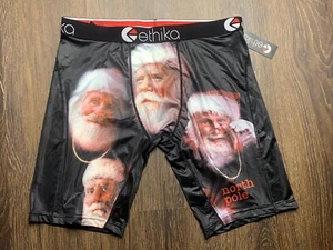 MENS ETHIKA CHRISTMAS SANTA NORTH POLE BOXER BRIEF SIZE XL - Picture 1 of 2