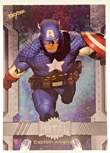 Captain America 2024 Skybox Marvel Metal Universe Avengers Base #96 - Bild 1 von 1