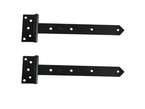 Kreuzgehänge Set Türband Türbeschlag Ladenband Beschlag 300mm schwarz 2 Stk - Bild 1 von 3