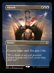 Absorb (Borderless) Dominaria Remastered #443 seltene LP - Bild 1 von 2