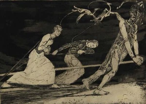 OTTO WEIGEL - ohne Titel - Radierung - um 1920 - Picture 1 of 2