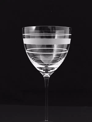 VILLEROY AND BOCH CRISTAL COPAS DE VINO GRABADAS - JUEGO DE 6 - EDICIÓN ESPECIAL Foto 1 de 4