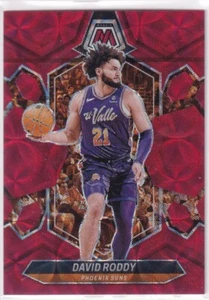 2023-24 Panini Mosaic NBA No. 157 David Roddy Red Choice Prizm 5/75 - Imagen 1 de 2