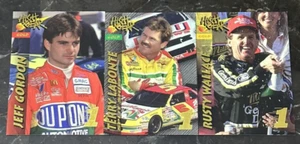 1995 Wheel High Gear Gold Day 1 Card Lot Rusty Wallace Terry Labonte Jeff Gordon - Picture 1 of 4