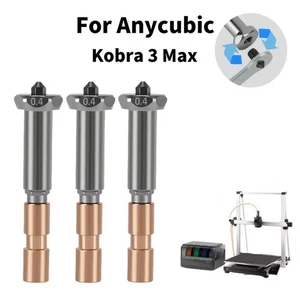 Buses Hotend 0,4 mm pour pièces d'imprimante 3D Anycubic Kobra3 max buse amovible - Photo 1/18