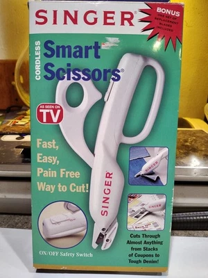 Singer Smart Scissors Cordless New In Box - Bonus Blades - As Seen On TV - Image 1 of 4