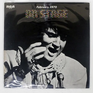 ELVIS PRESLEY ON STAGE FEBRUARY 1970 RCA SX58 Japan VINYL LP - Picture 1 of 1