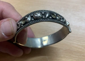 PULSERA VINTAGE PLATA ALPACA/ALPACA MÉXICO 28 GRAMOS (P3) - Imagen 1 de 8