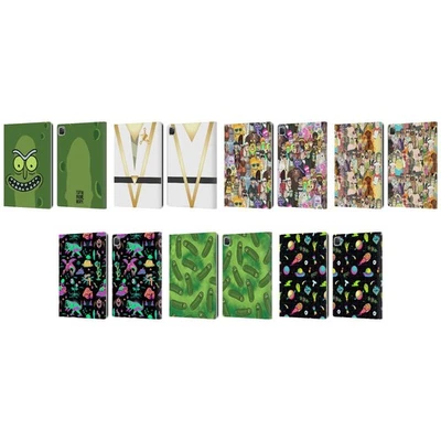 FUNDA LIBRO OFICIAL RICK AND MORTY TEMPORADA 3 GRÁFICOS CUERO PARA APPLE iPAD Foto 1 de 4