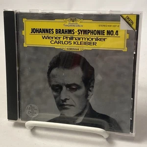 BRAHMS Symphony #4 CARLOS KLEIBER Vienna CD West Germany Classical Wiener  No. 4 - Imagen 1 de 6