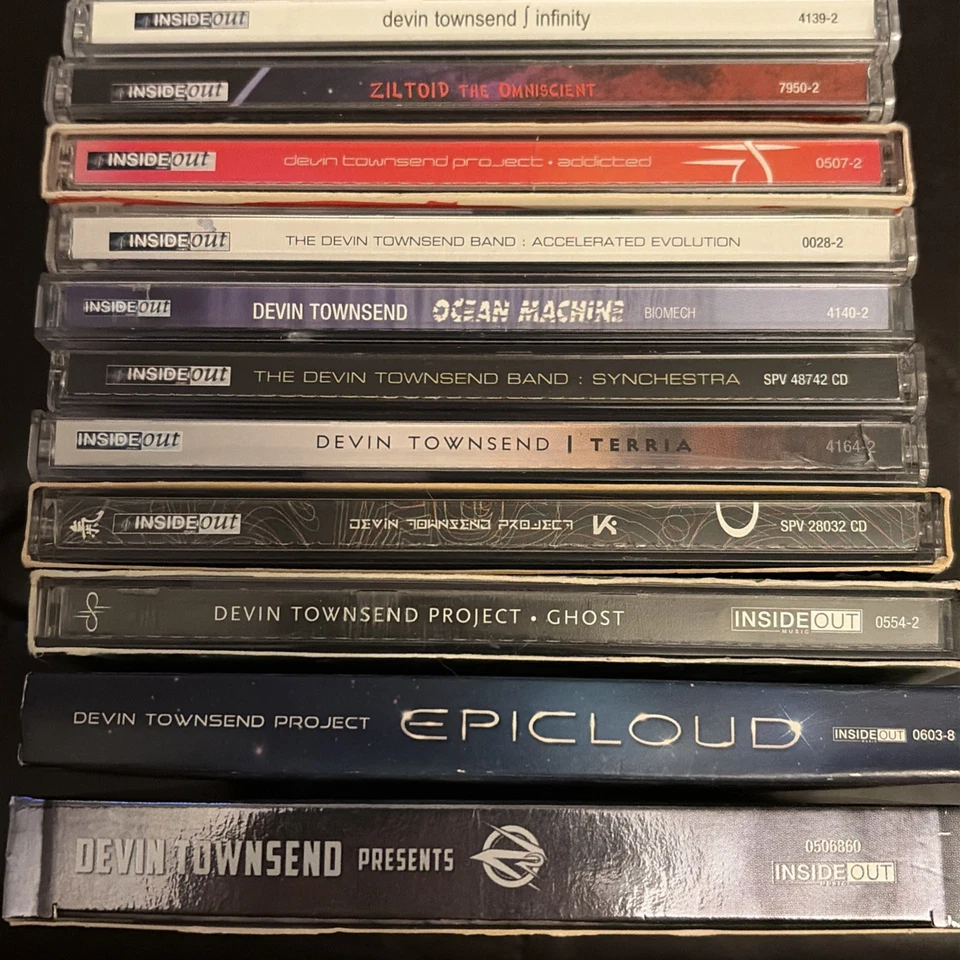 Devin Townsend Project Band 15 CD Lot Z Epicloud Ghost Terria Ocean Infinity Foto 1 de 1